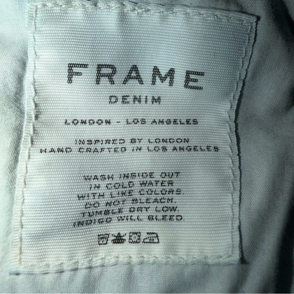 Frame Le High Straight Jeans Size 26 - Picture 3 of 6